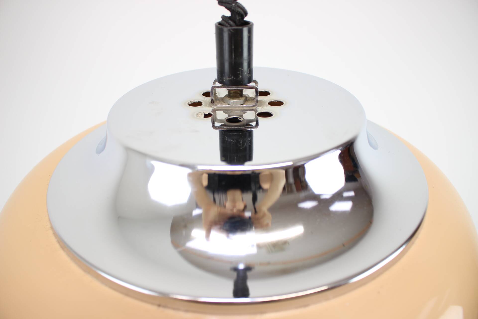 Mid Century Pendant Meblo, Harvey Guzzini, Italy, 1970s