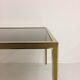 Table basse en laiton de Deutsche Werkstätten