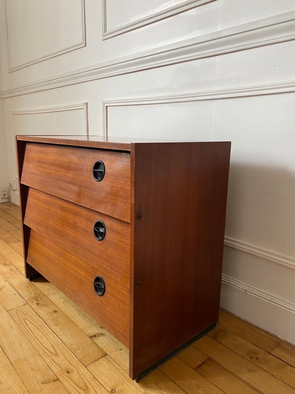 Teak shoe cabinet vintage years