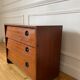 Teak shoe cabinet vintage years