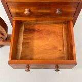 20th century Davenport desk with walnut piano top