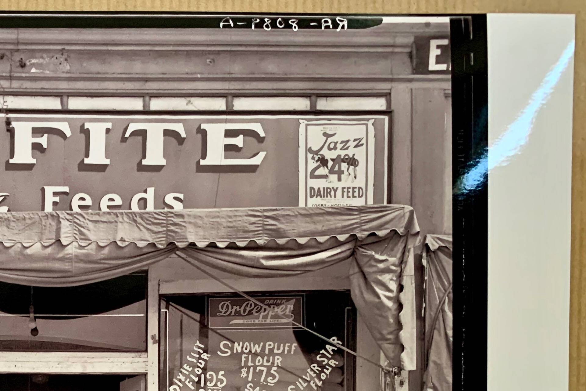 Fine Art Photography - Walker Evans (1936) – Facade of the CJ Fite store