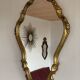 Baroque gilded wood mirror 60x40cm
