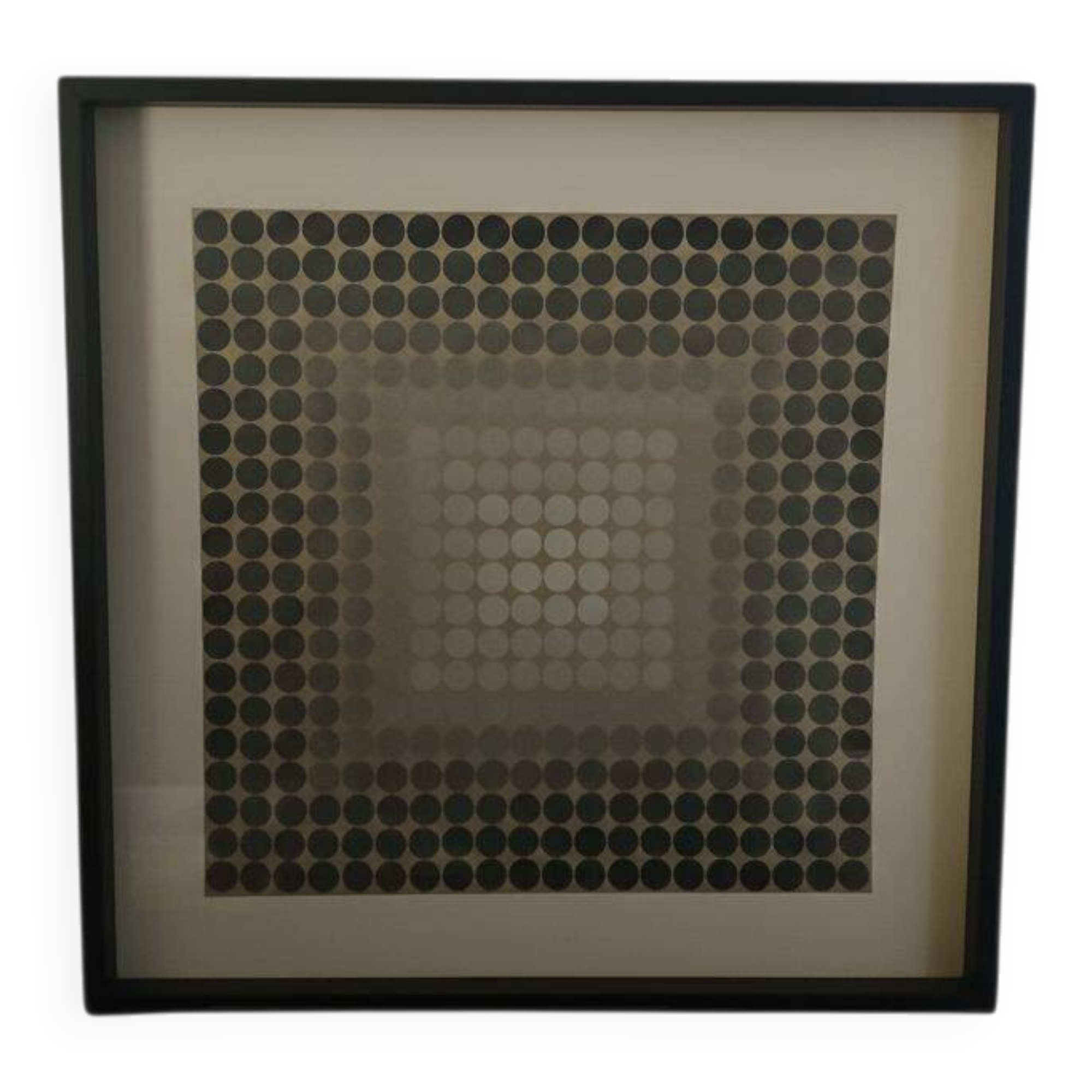 Victor Vasarely after work CTA-102 1965