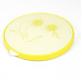 Yellow turntable, springform cake tin, Germany, 1970s