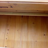 English pine cabinet