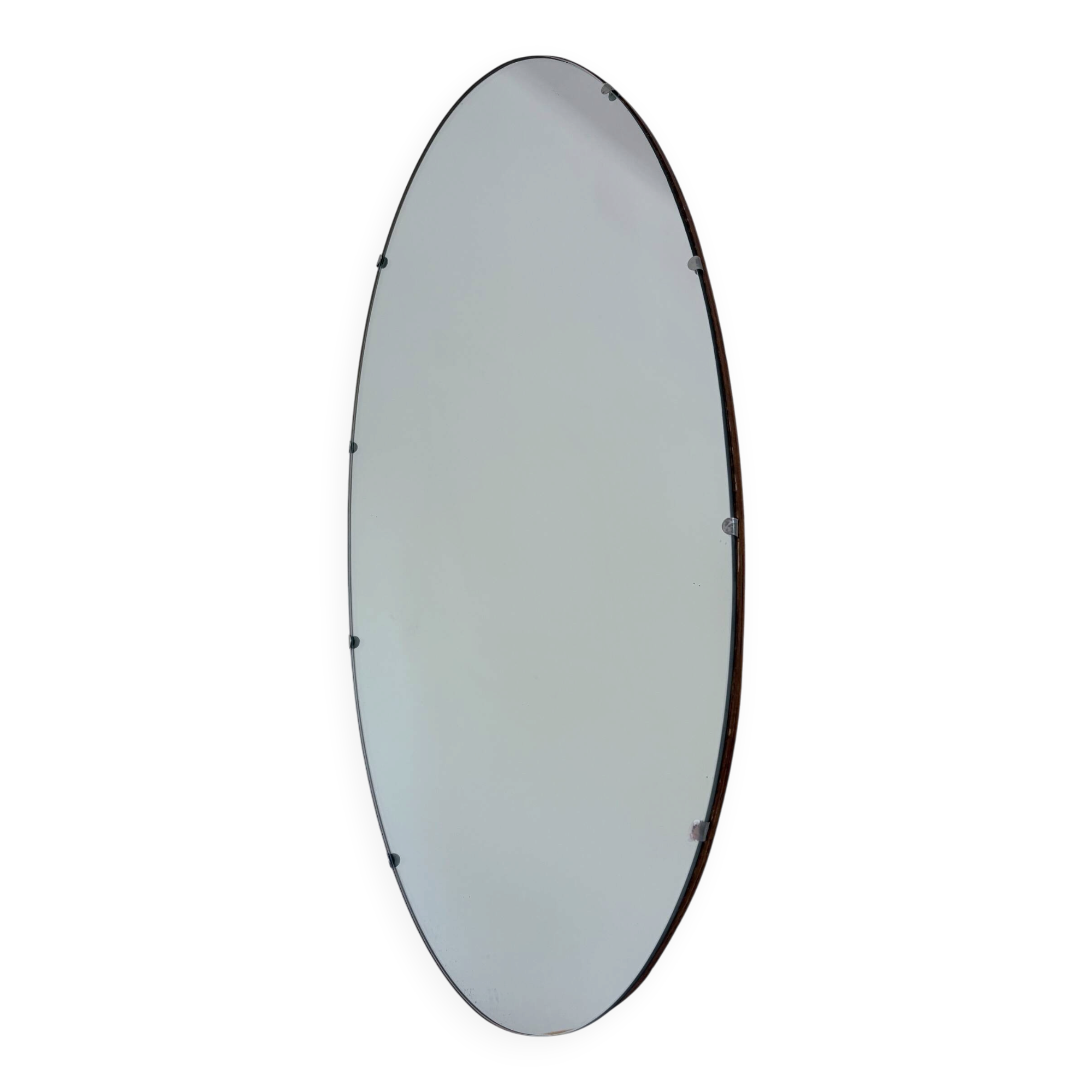 Oval Rockabilly Mirror, 1960s