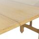 Guillerme et Chambron. Natural oak table. 1970s.