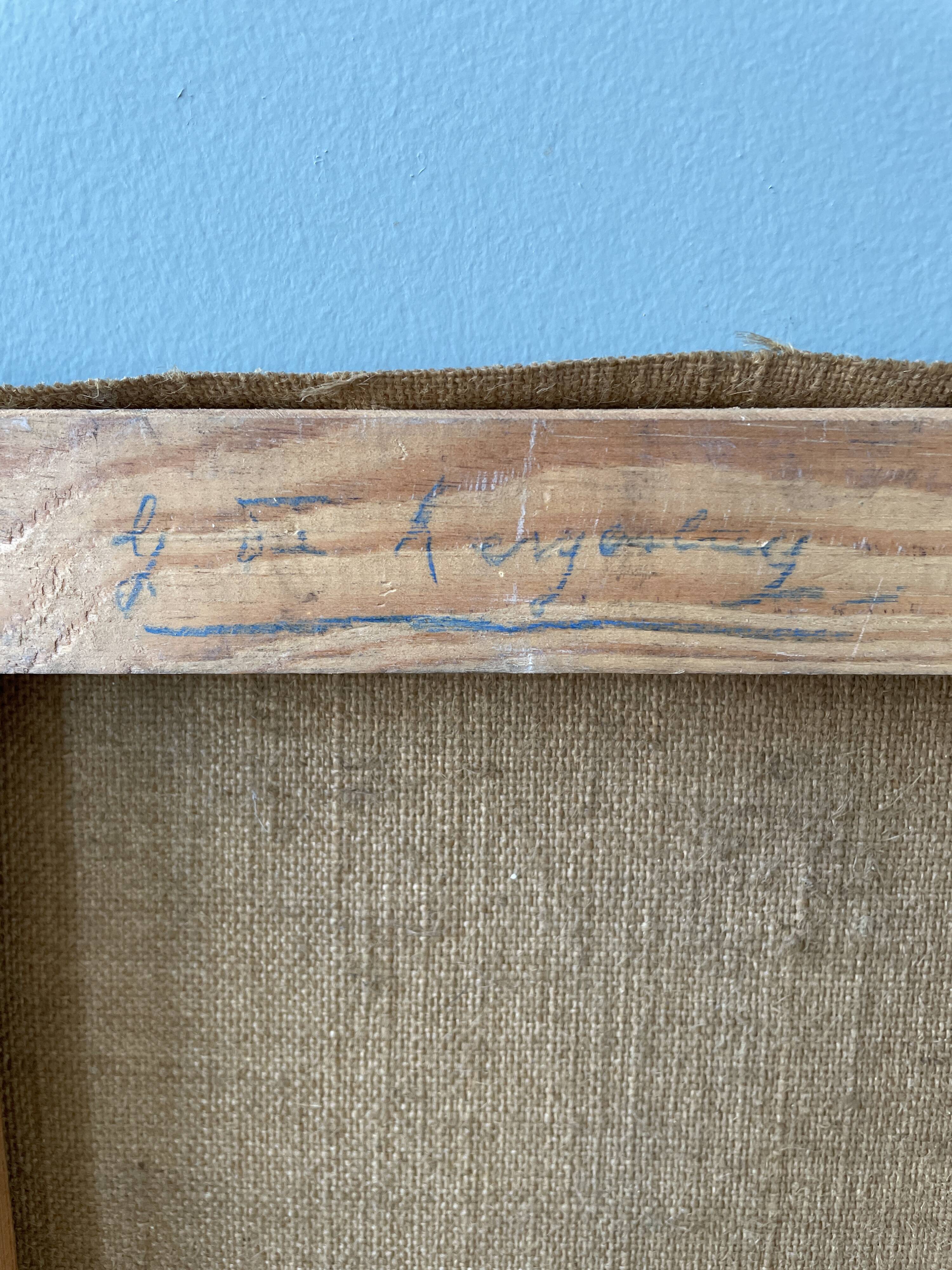 Painting, old portrait