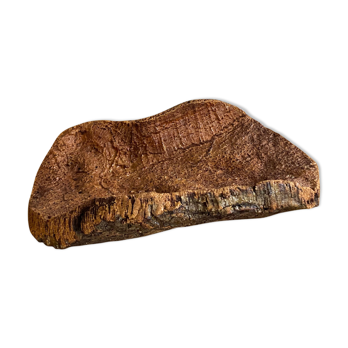 Natural cork cut free form vintage