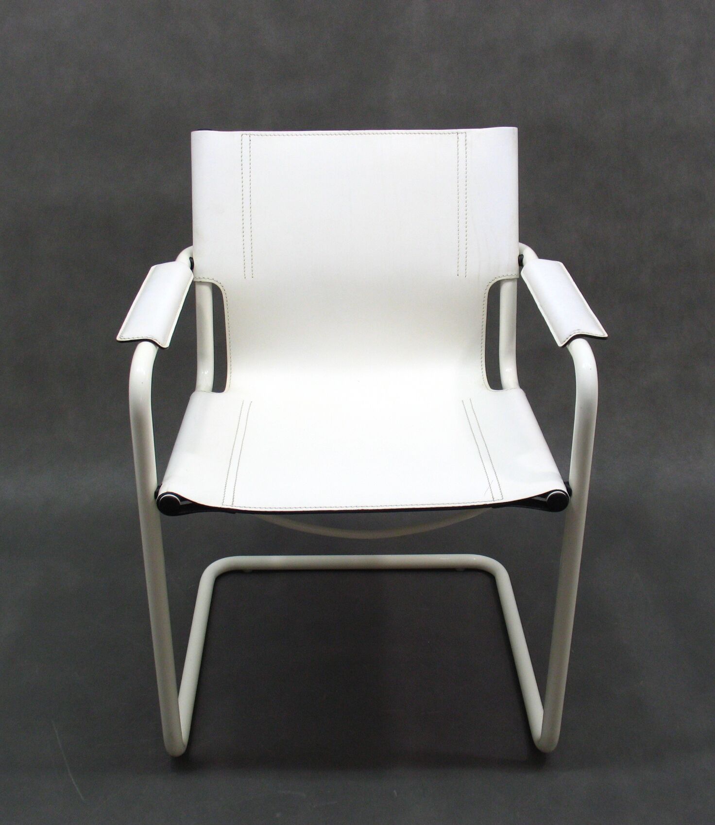 Tubular Bauhaus armchair, Italy, 1980s