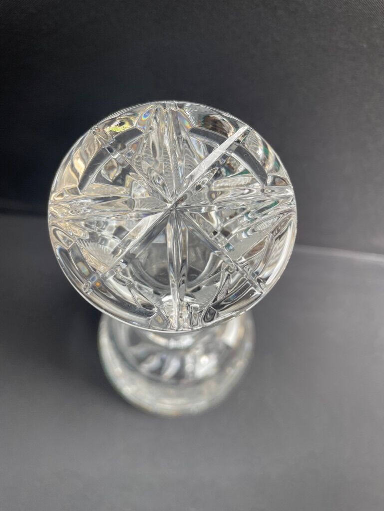 Cut crystal decanter - XXth