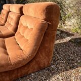 Set of three Circa Space Age armchairs