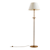 MK11246 Gold-painted floor lamp