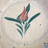 Vintage L Floral Motif Bowl