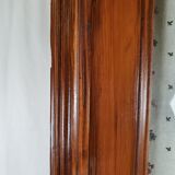 Rustic Wardrobe in Fir with Curtains