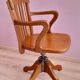Fauteuil de bureau pivotant d'époque 1940 environ
