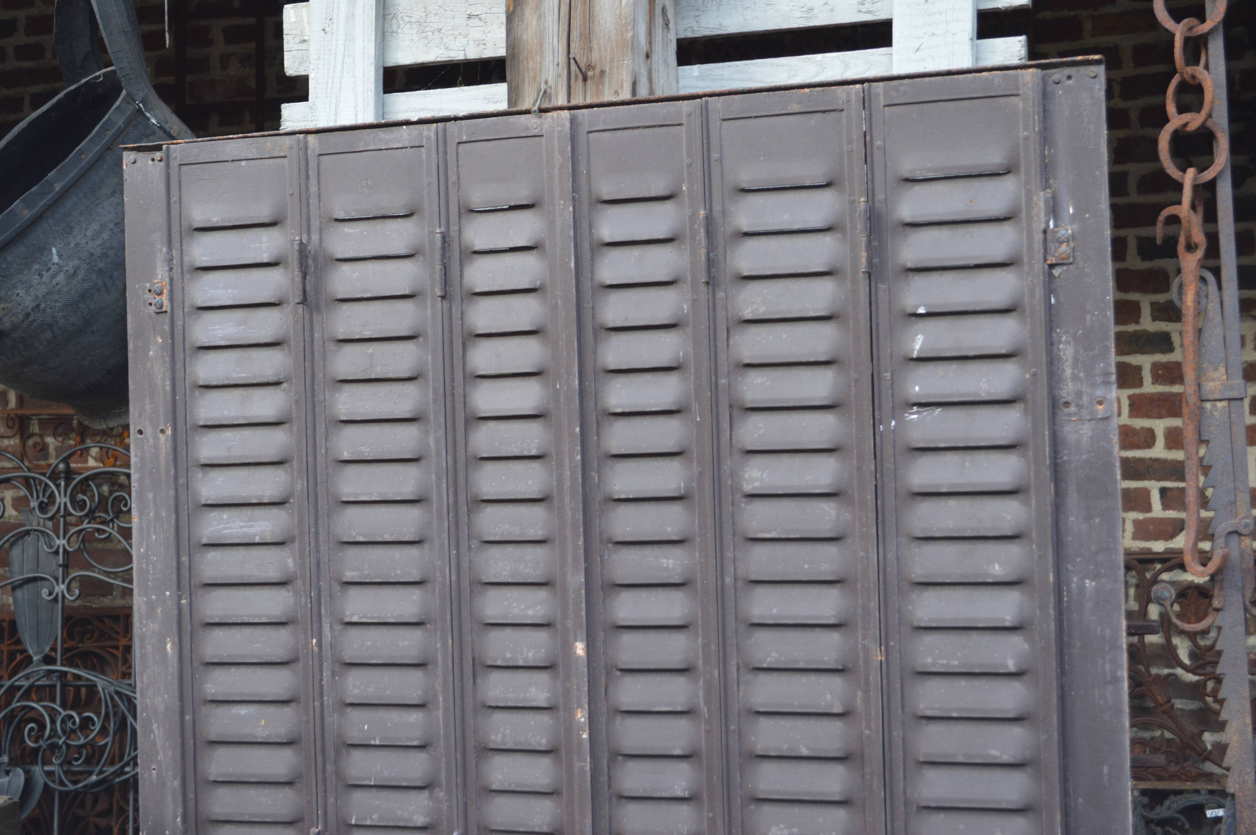 Iron shutters