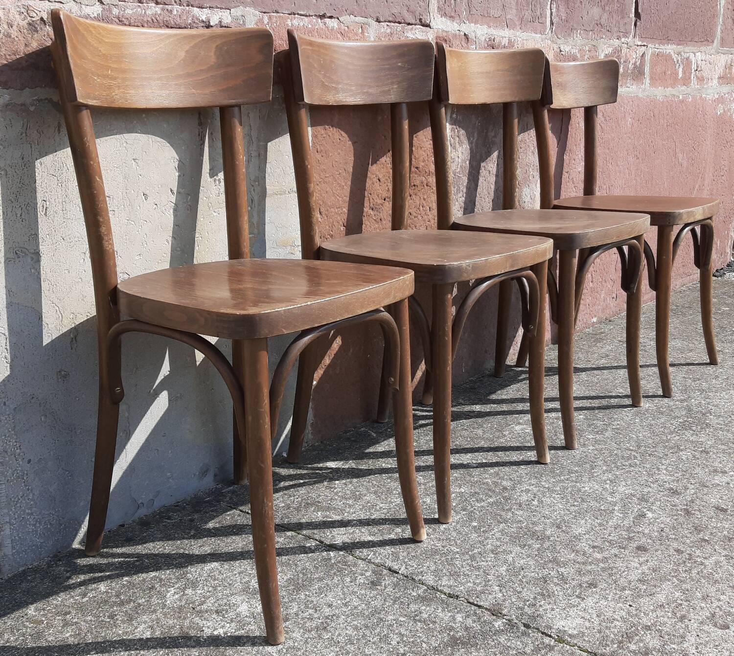 Thonet bistro chairs (set of 4 chairs)