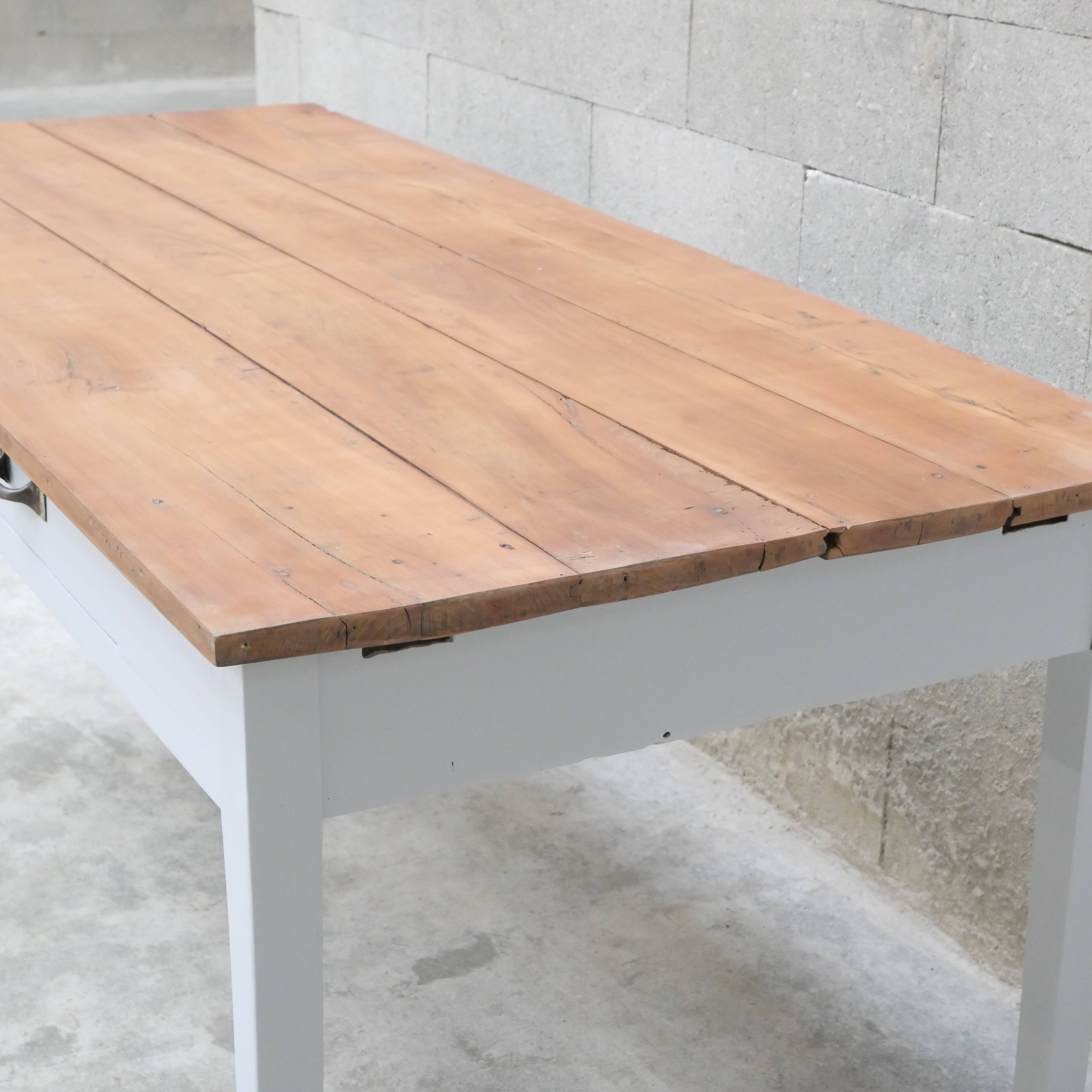 Restored farmhouse table