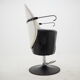 Midcentury adjustable hairdresser swivel armchair, 1970