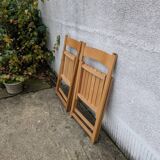 Pair of folding chairs