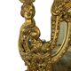 Important antique mirror in carved and gilded wood – Napoleon III style
