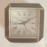 Vintage quartz alarm clock brand Rhythm