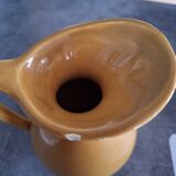 Small ceramic pitcher signed Liliane