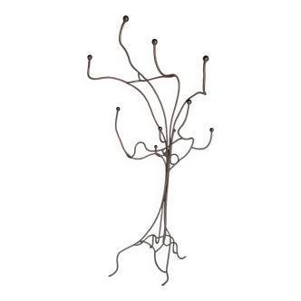 Hat and coat tree sculpture design – Artistic ironwork - door