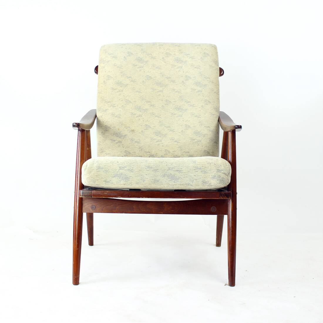 Boomerang Armchair By Ton, Czechoslovakia 1960s