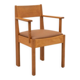 Leather Dutch Art Deco Chair