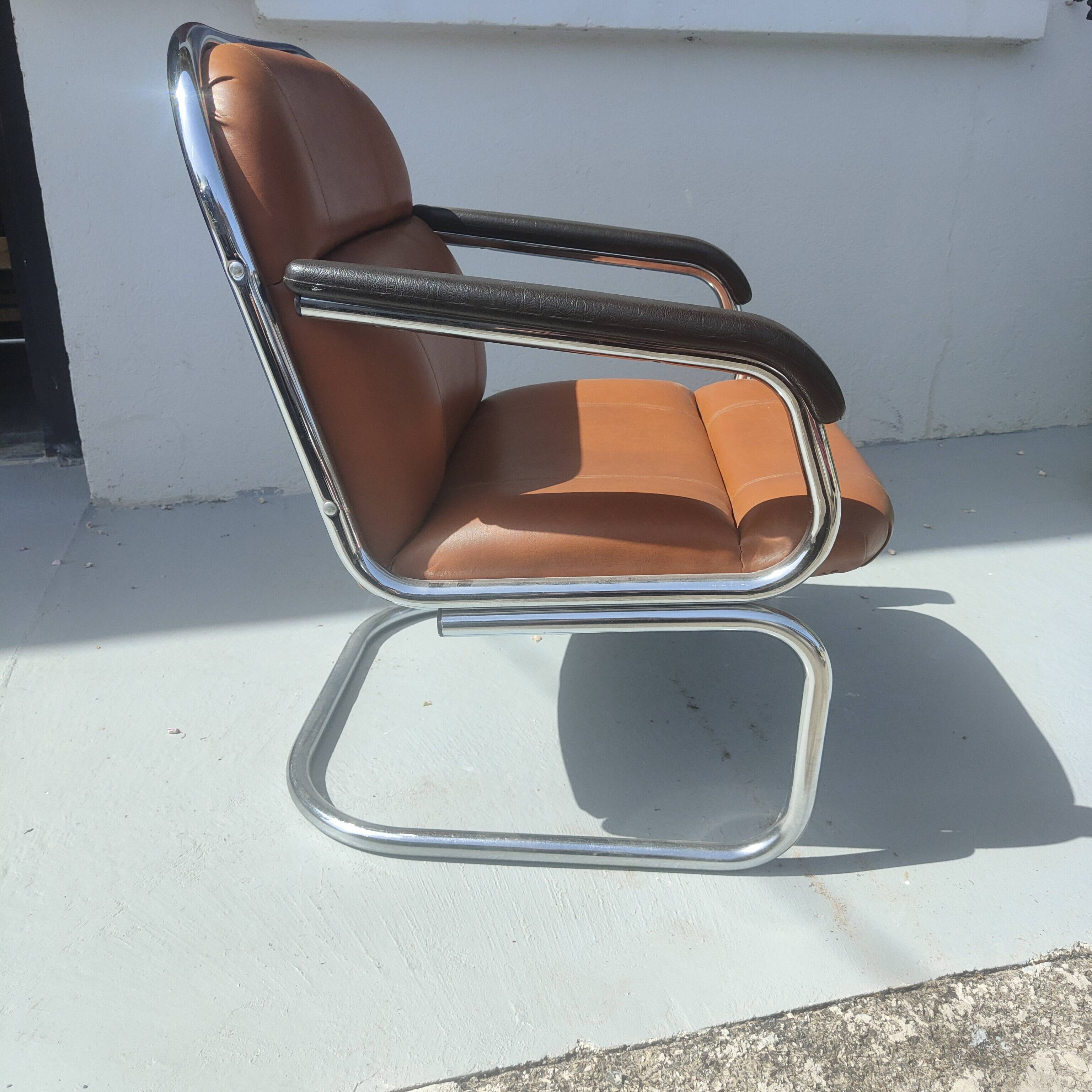 Fauteuil club lounge style bauhaus