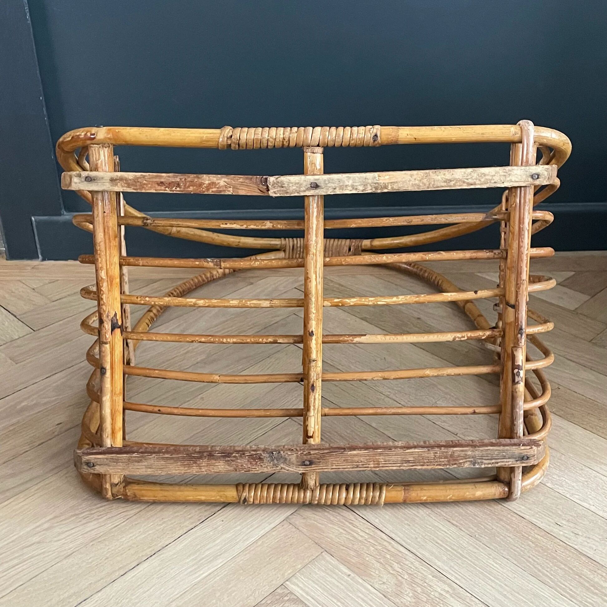 Porte bûches en bambou
