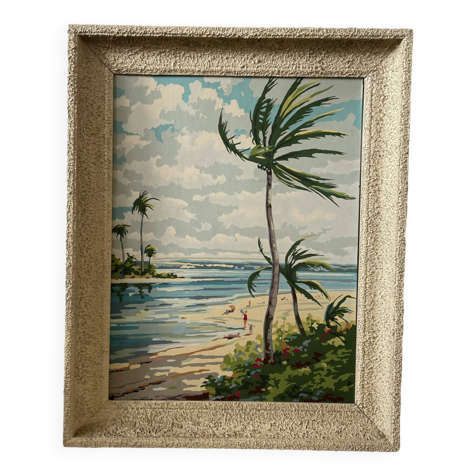 Old painting from the 50s