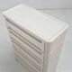 White cabinet model "4964" by Olaf Von Bohr for Kartell, 1970