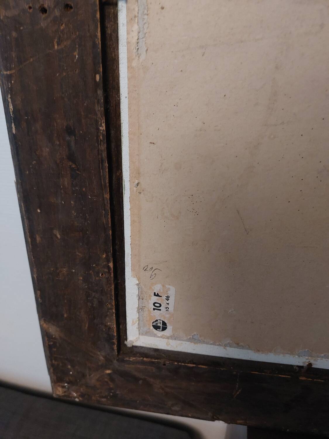 Painting signed "Noury" from the 30s/40s