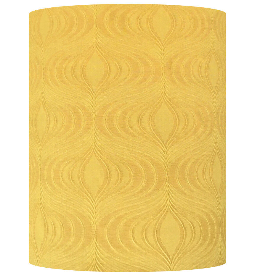 Abat-jour novagold h45 d35 - tissu vintage