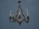 Napoleon III biscuit baby chandelier