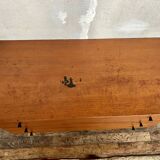 Commode vintage en teck – 3 tiroirs – design épuré & moderne