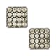 Pair of Mid-Century Glass Wall Lights/Sconces or Ceiling Lights from Limburg, Germany, 1960s