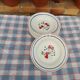 11 Deep Plates “Lunéville” Bagatelle model, Floral decoration Ø 23 cm