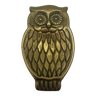 Vintage brass owl