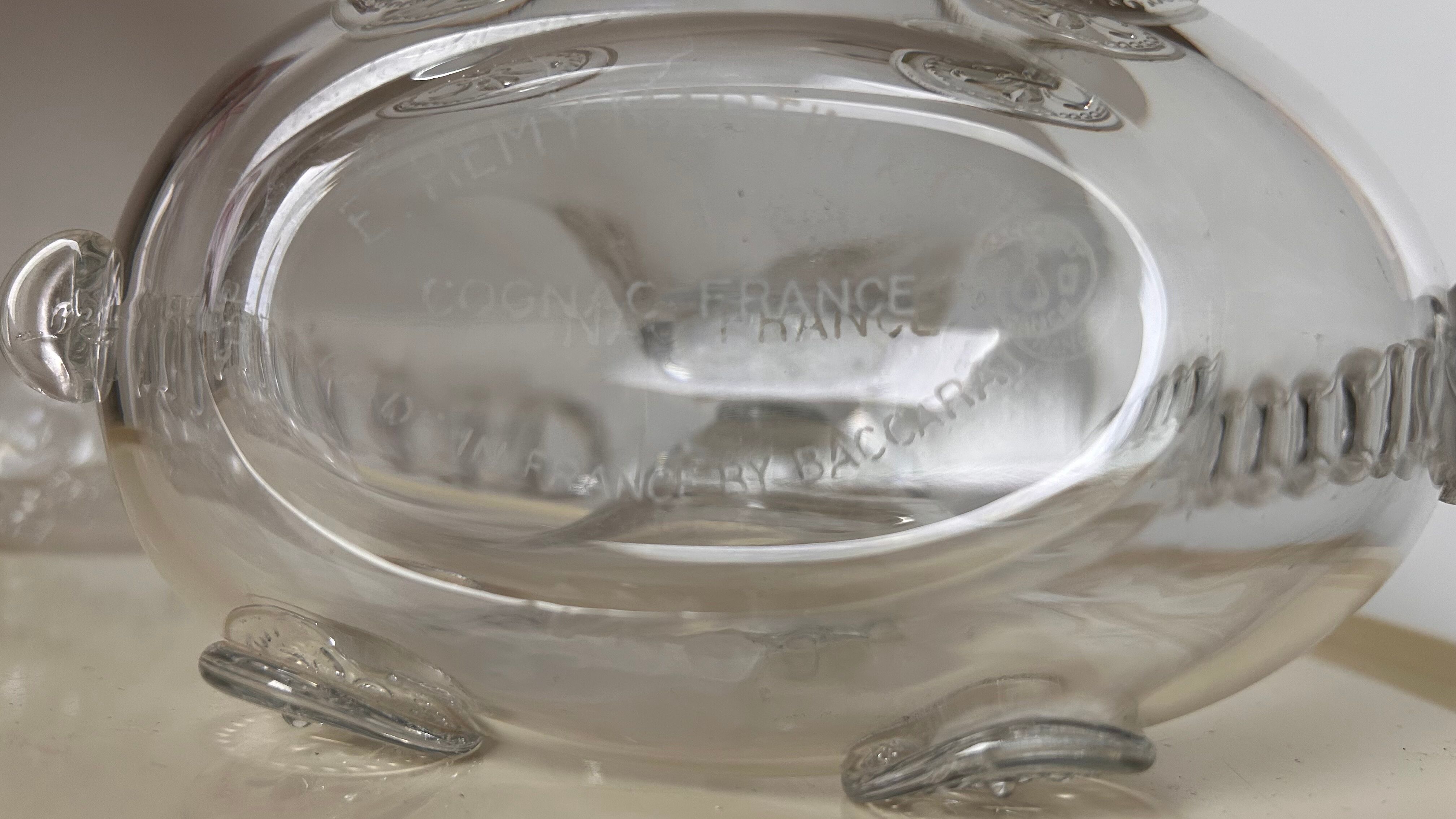 Crystal Carafe Baccarat Cognac Louis XIII Rémy Martin