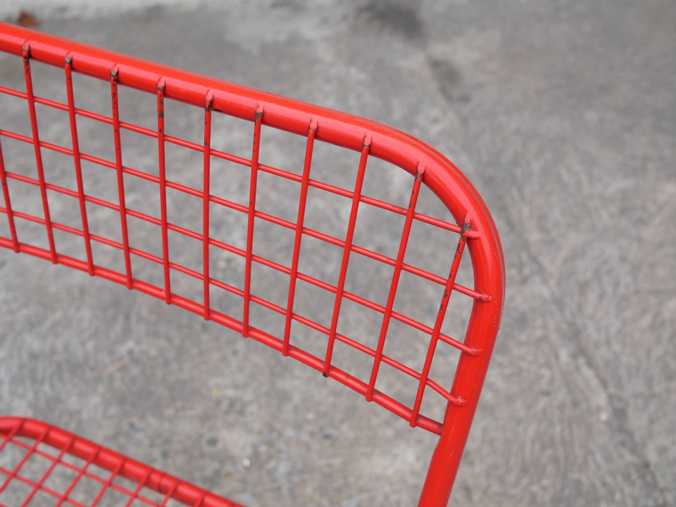 Metal folding chair by Talin editions, years 70