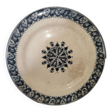 Assiette ancienne Henri II Terre de ferre salins