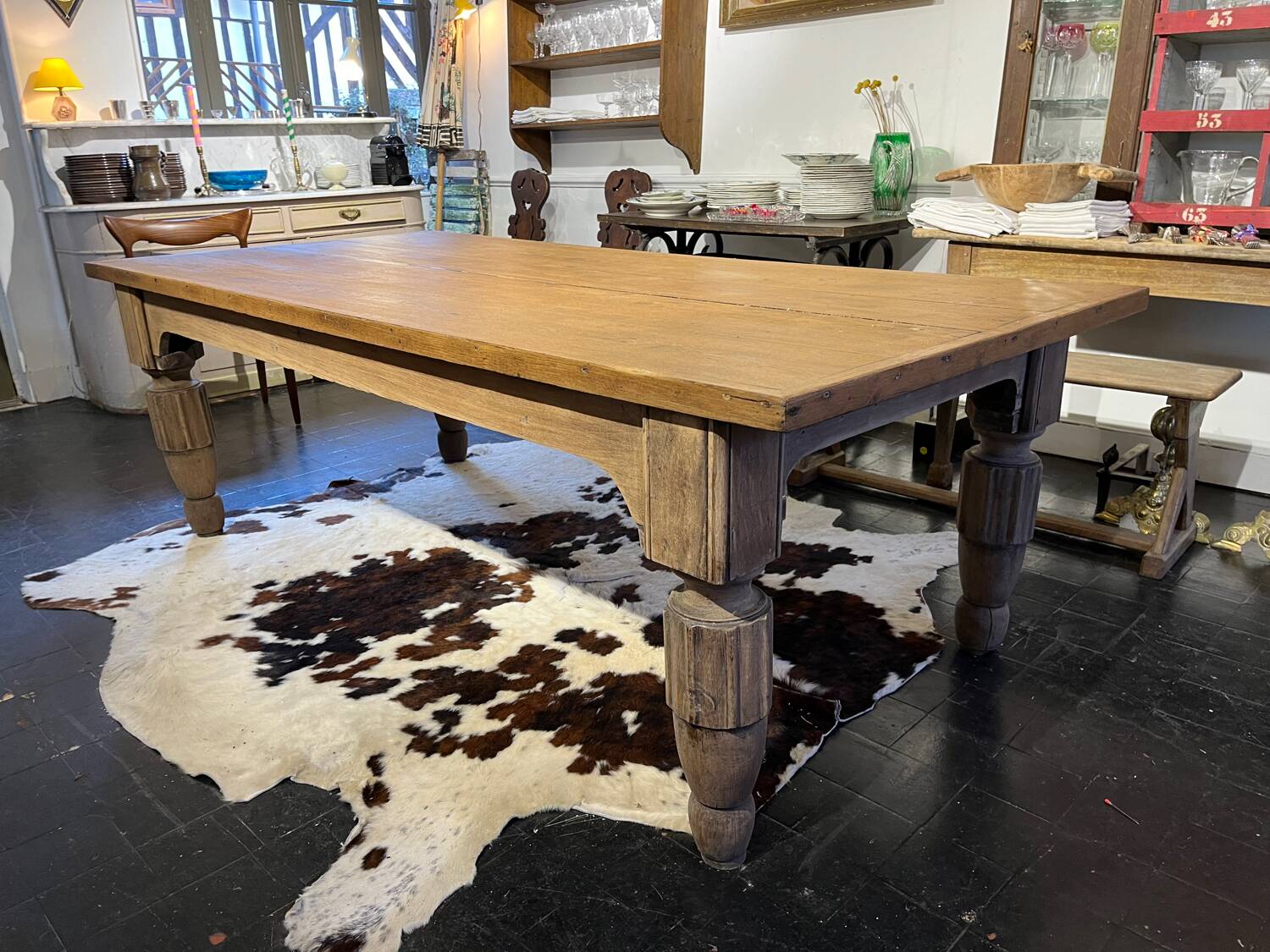 Grande table de ferme