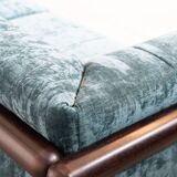 Iconic Carlo Scarpa "Cornaro" Sofa Set for Gavina, 1973
