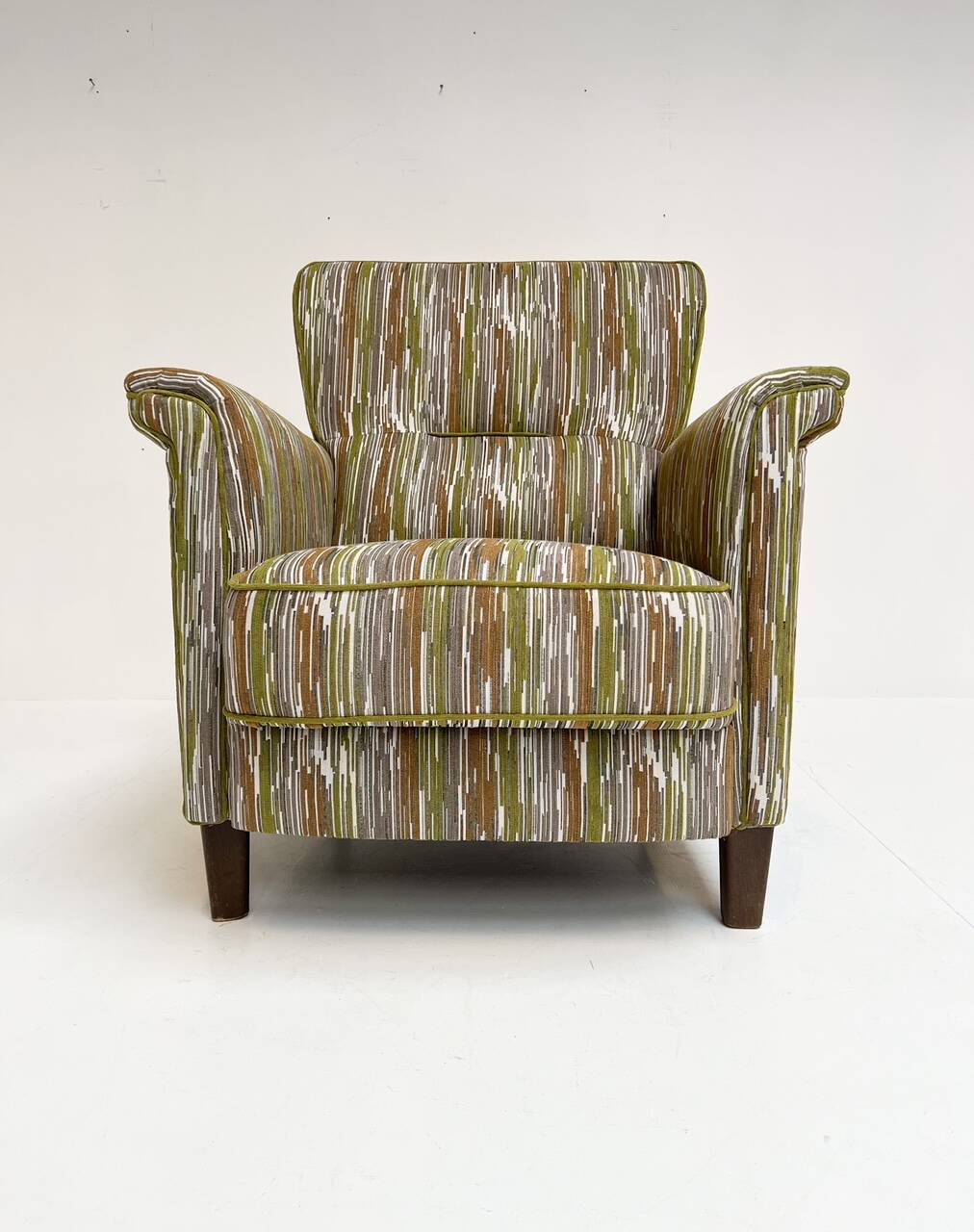 Re-upholstered vintage armchair, 1960’s