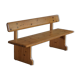 Banc de pin suédois du milieu du siècle, fabriqué par Carl Malmsten pour Karl Andersson &Söner, années 1960